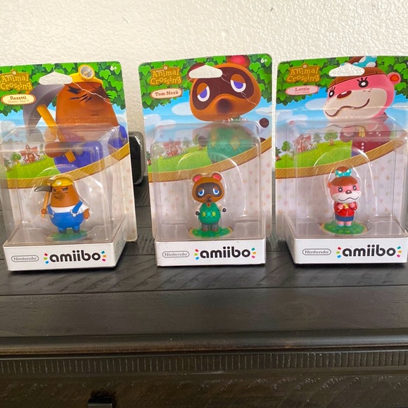 Brand New Collectible Animal Crossing Amiibo Characters - Picture 1 of 3